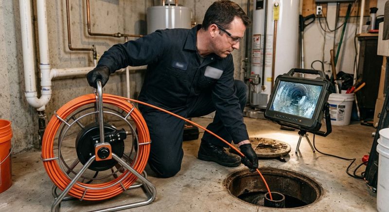 Sewer Drain Inspection Service in Katy, TX