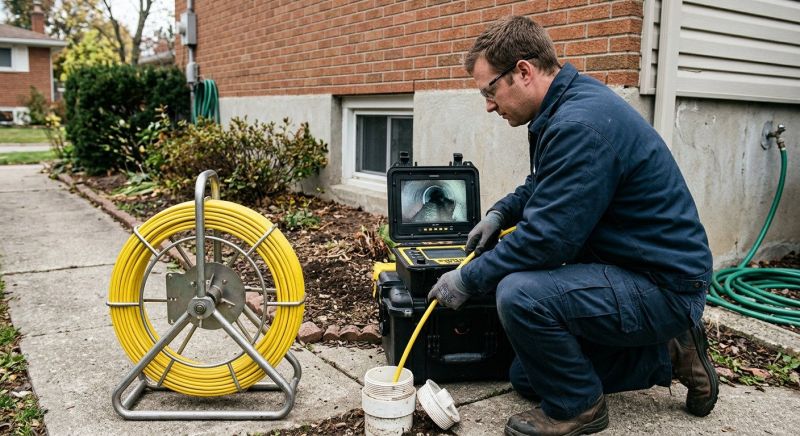 Sewer Line Camera Service in Naperville, IL