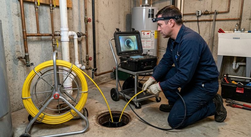 Cctv Plumbing Inspection in Loudoun County, VA