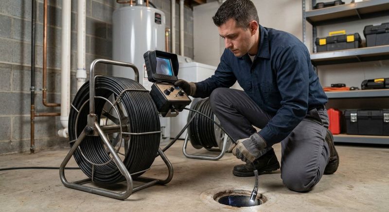 Drain Camera Inspection in Cumming, GA