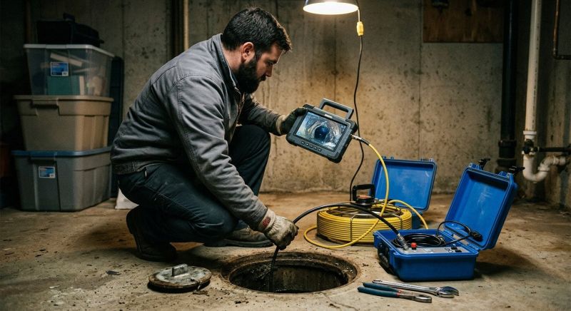 Drain Camera Inspection in Waldorf, MD