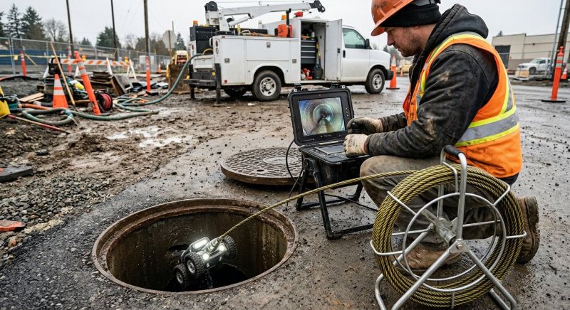 Sewer Video Inspection in Sacramento, CA