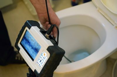 Toilet Drain Inspection Service